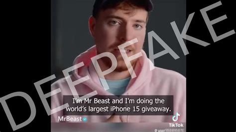 MrBeast and BBC stars used in deepfake scam videos